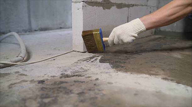 SJ Waterproofing Pros Waterproofing coverage map for Helmsburg, IN and surrounding area